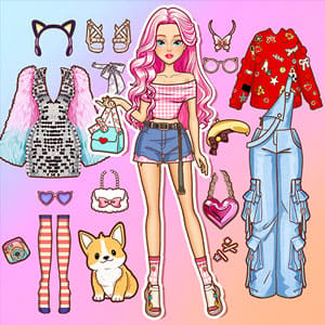 DIY Paper Doll Diary