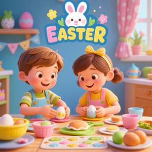 Easter Party Food Cooking