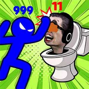 Stickman Hero Skibidi Tower Defense